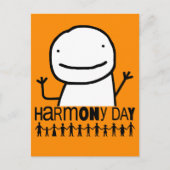 Harmonie-Tag 2026, Australien  Postkarte (Vorderseite)