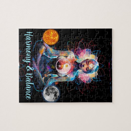 Harmonie und Ausgewogenheit Puzzle (Horizontal)