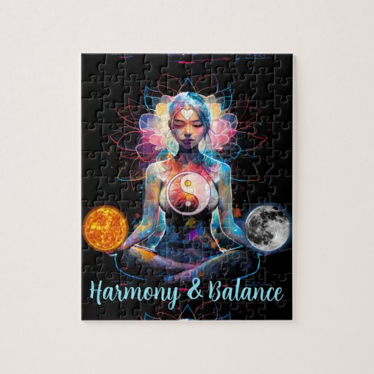 Harmonie und Ausgewogenheit Puzzle (Vertikal)