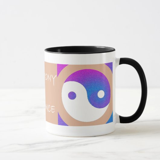 HARMONIE UND AUSGEWOGENHEIT TASSE (Rechts)