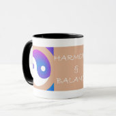HARMONIE UND AUSGEWOGENHEIT TASSE (Vorderseite Links)