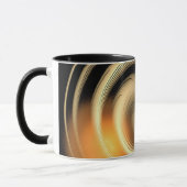 Harmonie und Entspannung Goldene Tasse (Links)