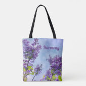 Harmonie und Grace Inspiration Lilac Tasche (Rückseite)