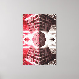 Harmonie und Uneinigkeit: Turm von Babel Leinwanddruck