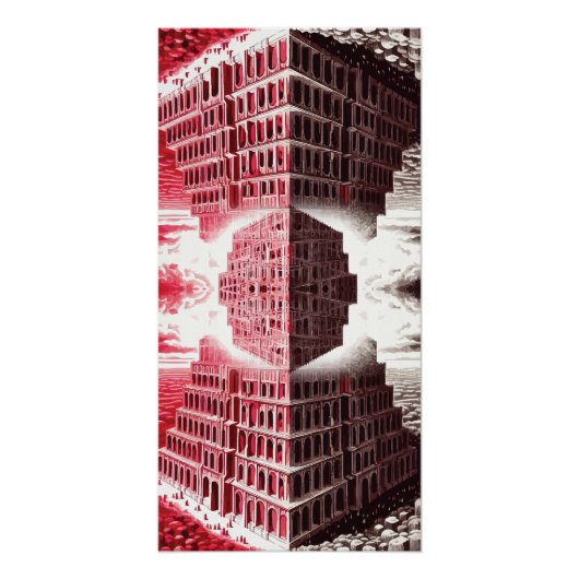 Harmonie und Uneinigkeit: Turm von Babel Poster (Vorderseite)