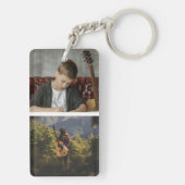 Harmonie verwässert. Die Musik wird folgen Schlüsselanhänger (Rückseite)