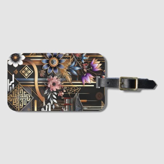 Harmonie von Erbe und Modernität Gepäckanhänger (Vorderseite (Horizontal))