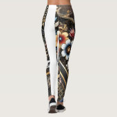 Harmonie von Erbe und Modernität Leggings (Rückseite)