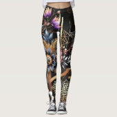 Harmonie von Erbe und Modernität Leggings (Vorderseite)