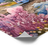 Harmonie von Natur und Geschwindigkeit, Fuji #2 Poster (Ecke)