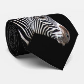 HARMONIE - Zebra Krawatte (Gerollt)