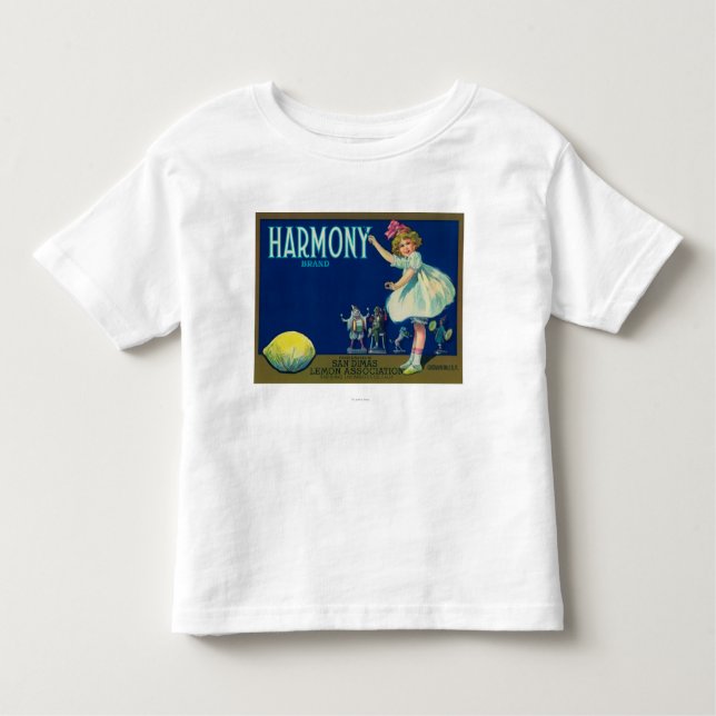 Harmonie-Zitrone LabelSan Dimas, CA Kleinkind T-shirt (Vorderseite)