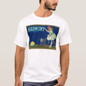 Harmonie-Zitrone LabelSan Dimas, CA T-Shirt (Vorderseite)