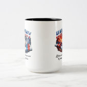 HARMONIE ZWEIFARBIGE TASSE (Mittel)