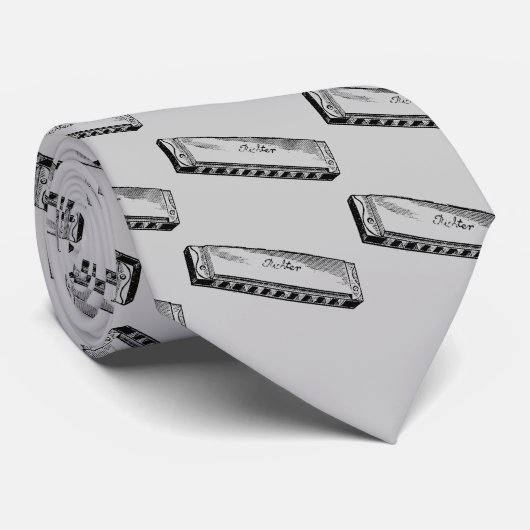 Harmonika/Blues-Harfe Krawatte (Gerollt)