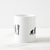 Harmonika-Spieler Kaffeetasse (Mittel)