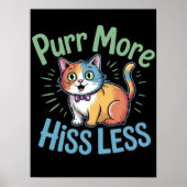 Harmonious Feline Vibe Poster (Vorne)