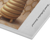 "Harmonious Hexagons" Schneidebrett (Ecke)