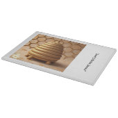 "Harmonious Hexagons" Schneidebrett (Ecke)