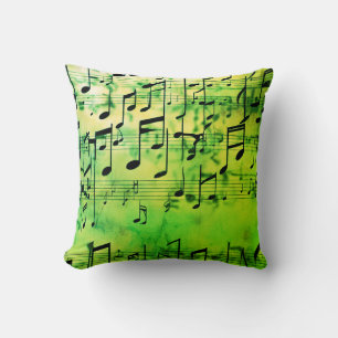 Harmonious Hues: Trending Music Inspiriert Mode Kissen