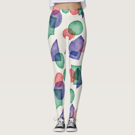 Harmonische, aber helle Farbpalette Leggings