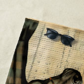 Harmonische Akzente der Pferdezucht Strandtuch (Beispiel)