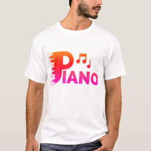 Harmonische Bemerkungen: Klaviermusikdesign" T-Shirt