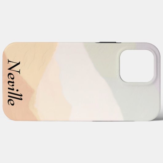 Harmonische Erdfarben Case-Mate iPhone Hülle (Rückseite (Horizontal))