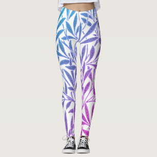 Harmonische Farbkombination Blau und Rosa in Desi Leggings