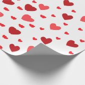 Harmonische Herzen Geschenkpapier (Ecke)