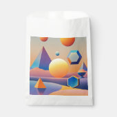 Harmonische Mischung von Texturen, Gradienten Geschenktütchen (Vorderseite)