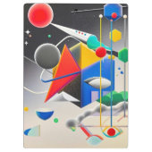 Harmonische Mischung von Texturen, Gradienten Klemmbrett (Rückseite)