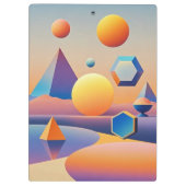 Harmonische Mischung von Texturen, Gradienten Klemmbrett (Rückseite)