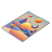 Harmonische Mischung von Texturen, Gradienten Notizblock (Linke Seite)