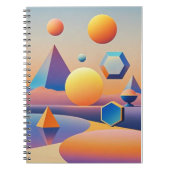 Harmonische Mischung von Texturen, Gradienten Notizblock (Vorderseite)