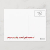 harmonische Postkarte (Rückseite)