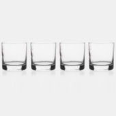 Harmonische rosa Fusion Whiskyglas (Rechts)