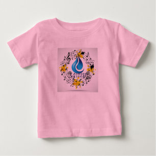 Harmonische Themen: Melodic Notes-T-Shirt Baby T-shirt