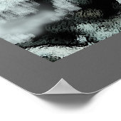 Harmonische Verzerrung - Abstraktes Poster (Ecke)