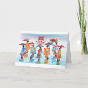 HARMONISCHER ANTRAG, JAPANISCH GEISHA KARTE