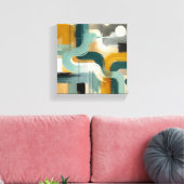 Harmonischer Fluss Leinwanddruck (Insitu (Wohnzimmer))