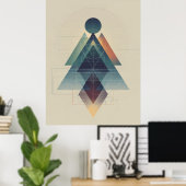 Harmonischer Höhepunkt Poster (Heimbüro)
