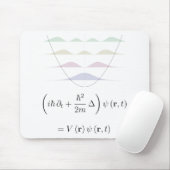 Harmonischer Oszillator Mousepad (Mit Mouse)
