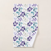  Harmonisches Wasserfarben-Blattdesign  Badhandtuch Set (Handtuch)
