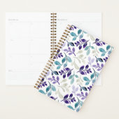 Harmonisches Wasserfarben-Blattdesign Planer (Anzeige)