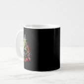 Harmonisierende Kontraste Weihnachtsbaum trifft Pu Kaffeetasse (Vorderseite Links)