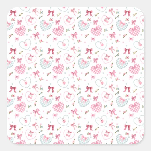 Harmonisierungspapier Quadratischer Aufkleber (Vorderseite)