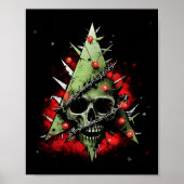 Harmonizing Contrasts Christmas Tree Meets Punk-ro Poster (Vorne)
