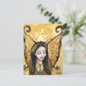 Harmony Angel Postcard Postkarte (Stehend Vorderseite)