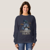 Harmony Beats – Zedoura Schlagzeuger Sweatshirt (Vorne ganz)